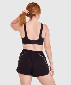 Work It Full Cup Underwire Sports Bra - Black
