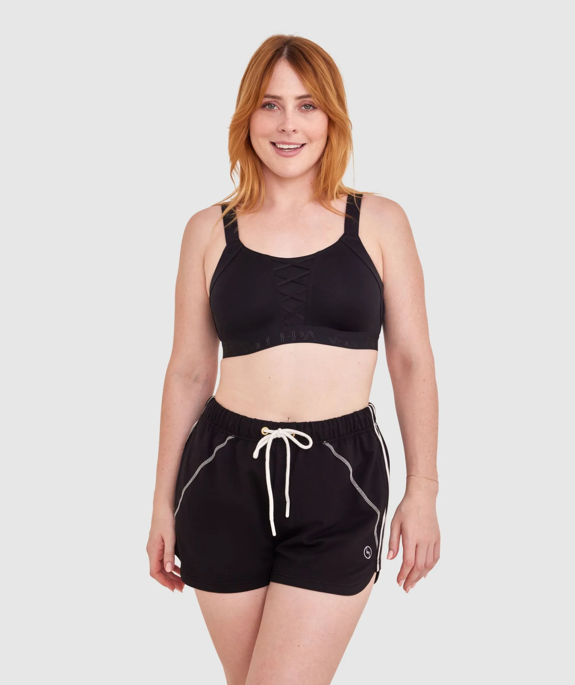 Work It Full Cup Underwire Sports Bra - Black